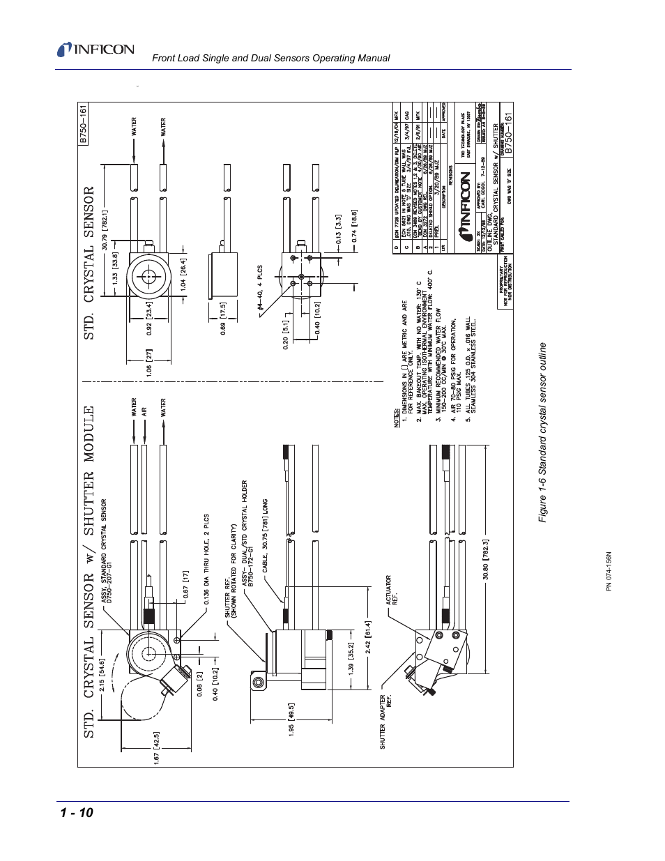 Figure 1-6 | INFICON Front Load Single Sensor User Manual | Page 20 / 90