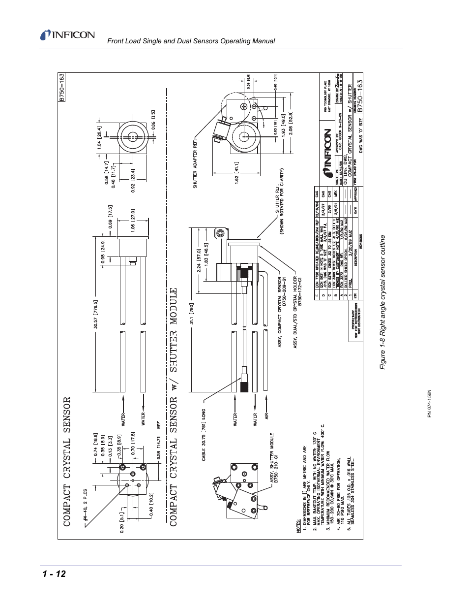 Figure 1-8 | INFICON Front Load Single Sensor User Manual | Page 22 / 90