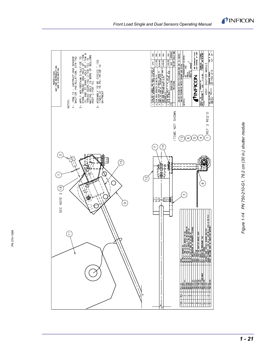 INFICON Front Load Single Sensor User Manual | Page 31 / 90