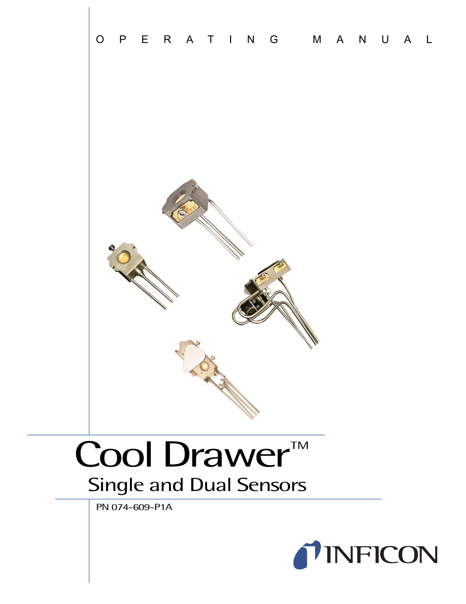 INFICON Cool Drawer Single Sensor User Manual | 52 pages