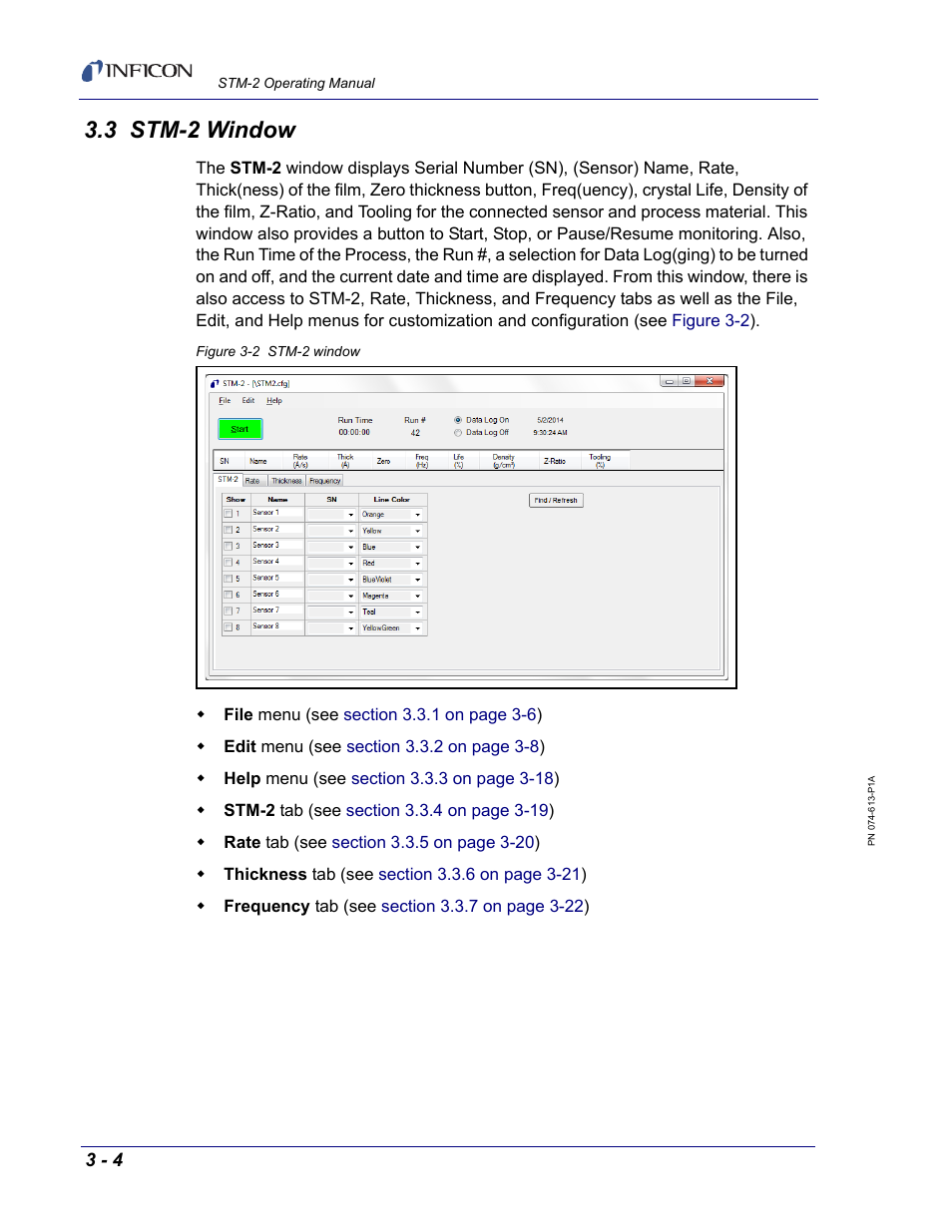 3 stm-2 window | INFICON STM-2 USB Thin Film Rate/Thickness Monitor User Manual | Page 30 / 106