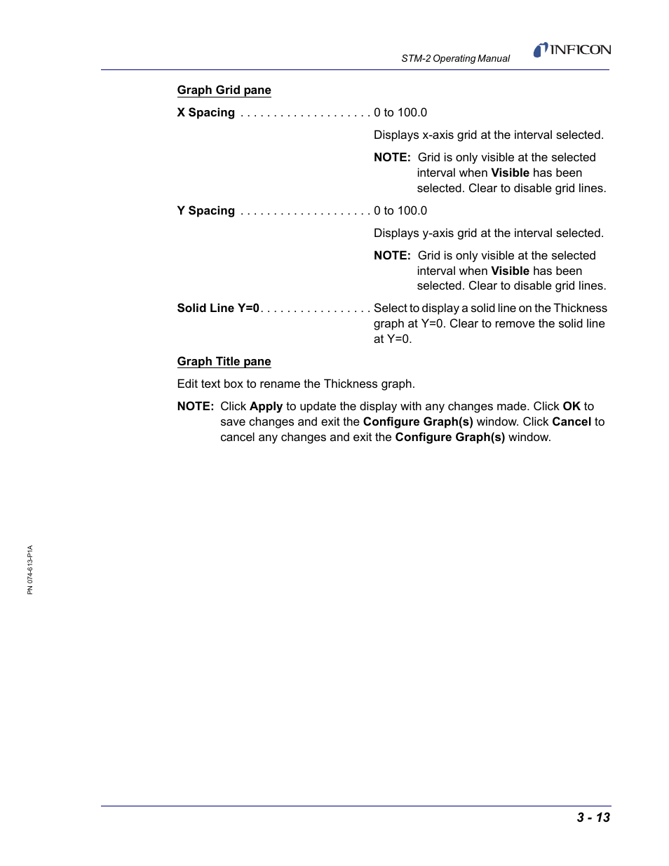 INFICON STM-2 USB Thin Film Rate/Thickness Monitor User Manual | Page 39 / 106
