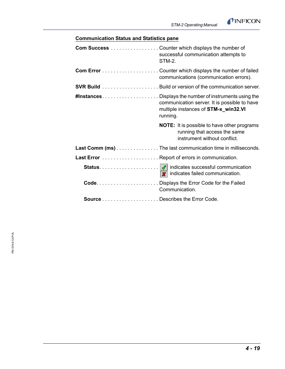 INFICON STM-2 USB Thin Film Rate/Thickness Monitor User Manual | Page 67 / 106