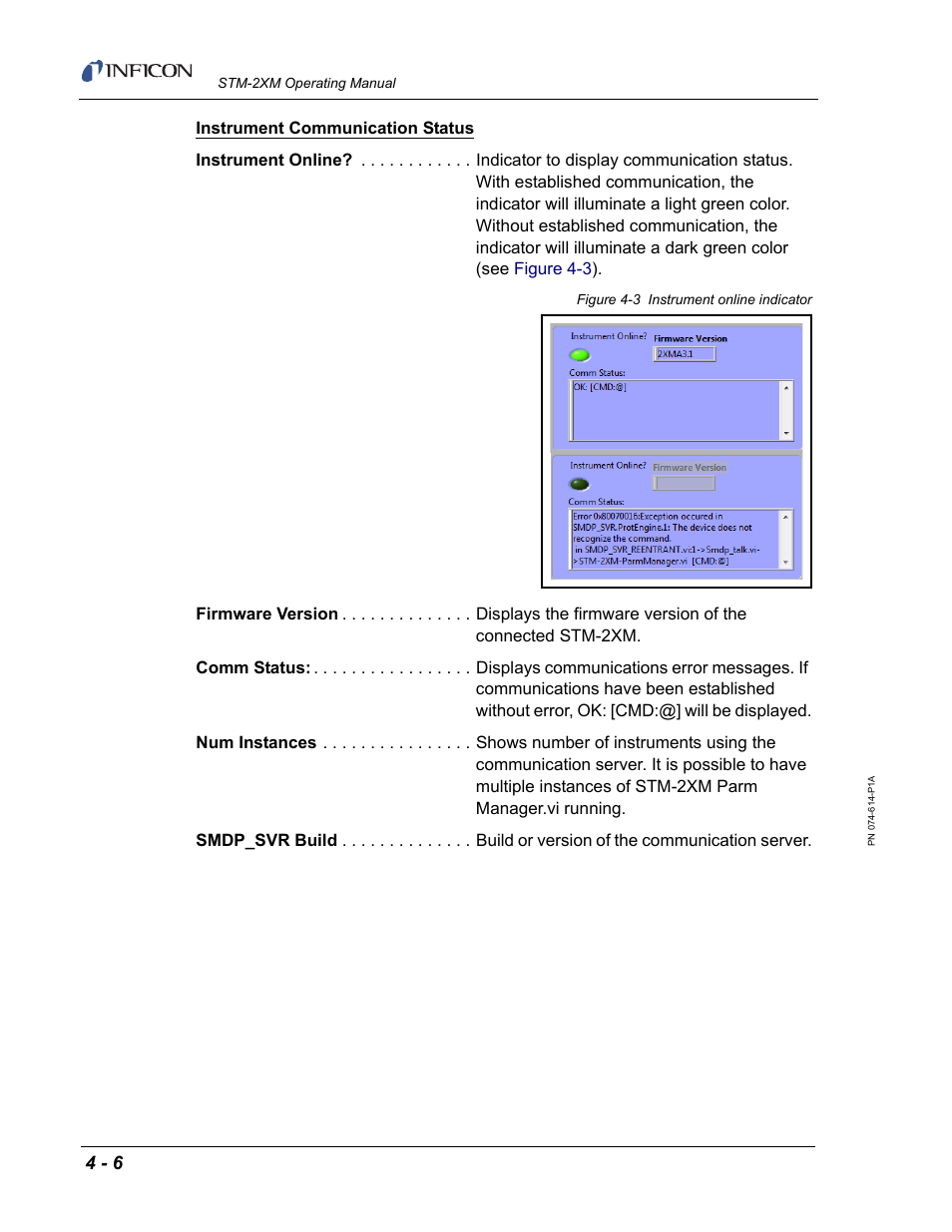 INFICON STM-2XM 2-Channel Rate/Thickness Monitor User Manual | Page 66 / 146