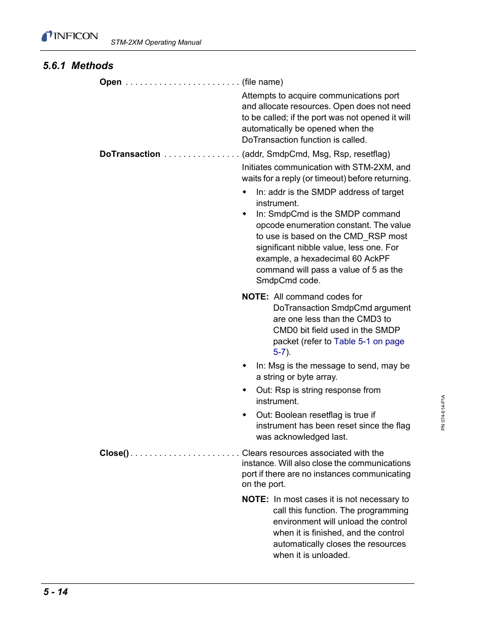 1 methods | INFICON STM-2XM 2-Channel Rate/Thickness Monitor User Manual | Page 94 / 146