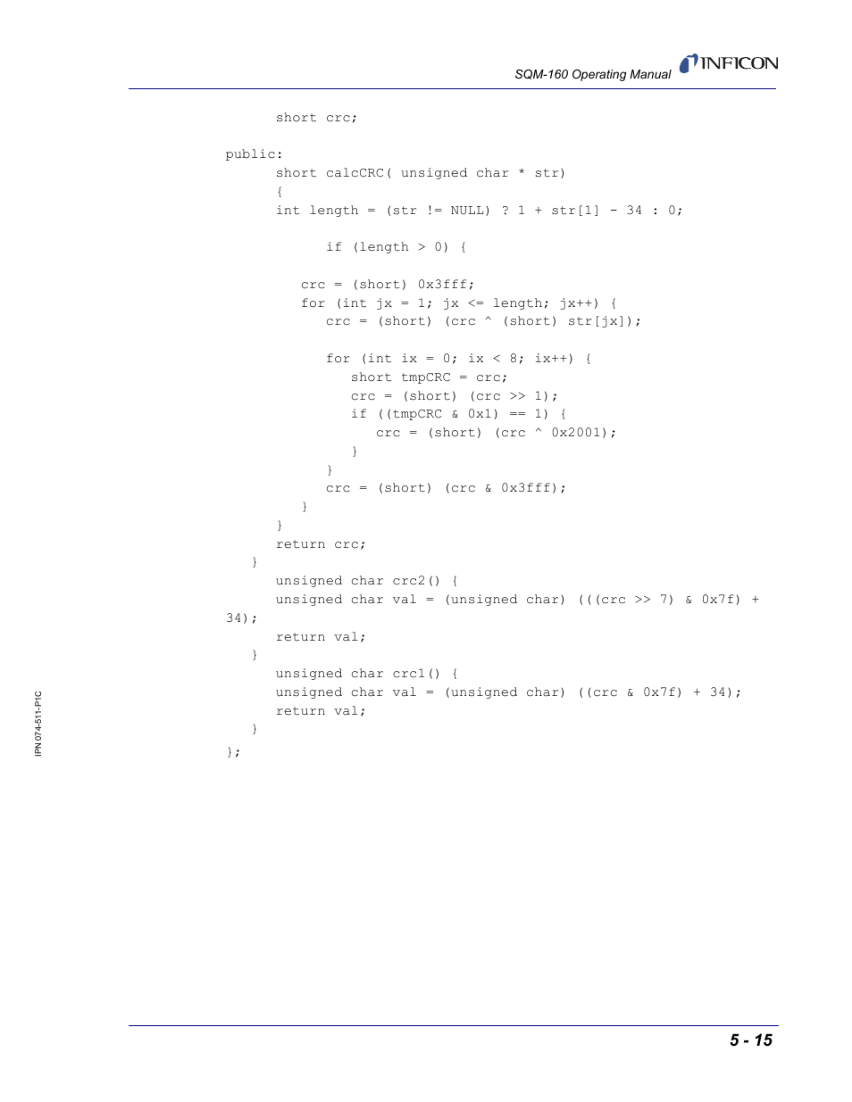 INFICON SQM-160 Thin Film Deposition Monitor User Manual | Page 75 / 120