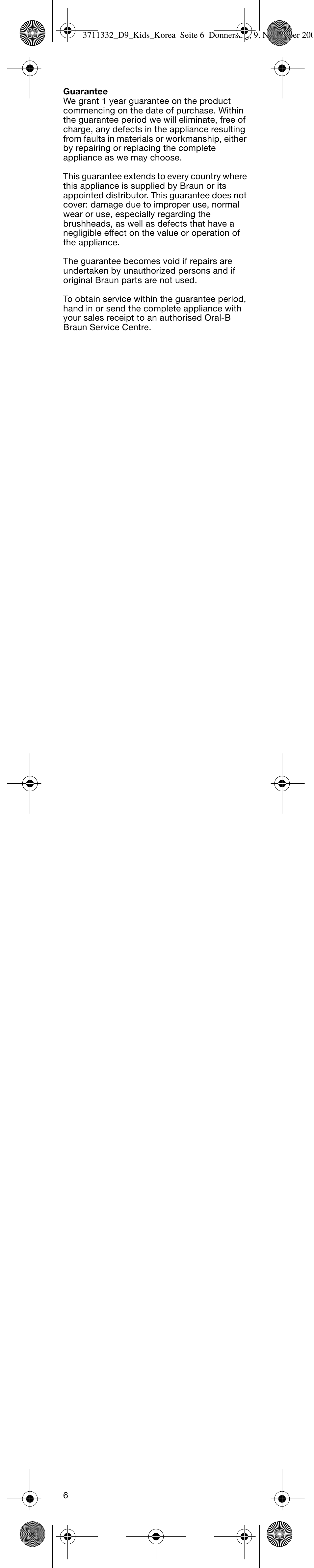 Braun 4728 User Manual | Page 6 / 6