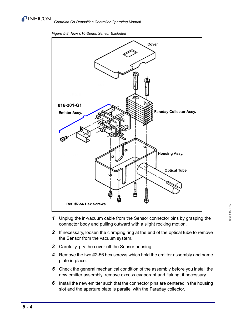 Figure 5-2, Maint | INFICON Guardian EIES Controller User Manual | Page 122 / 160