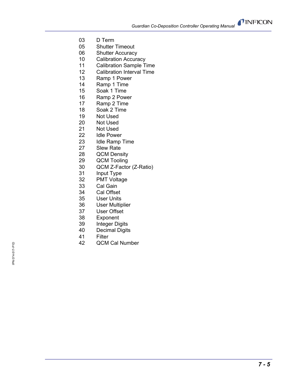 INFICON Guardian EIES Controller User Manual | Page 143 / 160