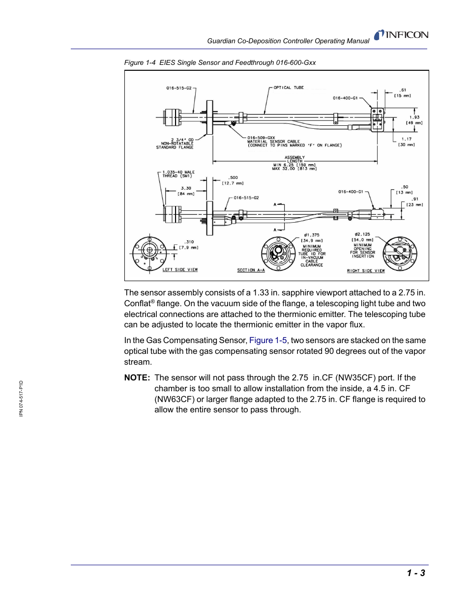 Figure 1-4, High-ener | INFICON Guardian EIES Controller User Manual | Page 17 / 160