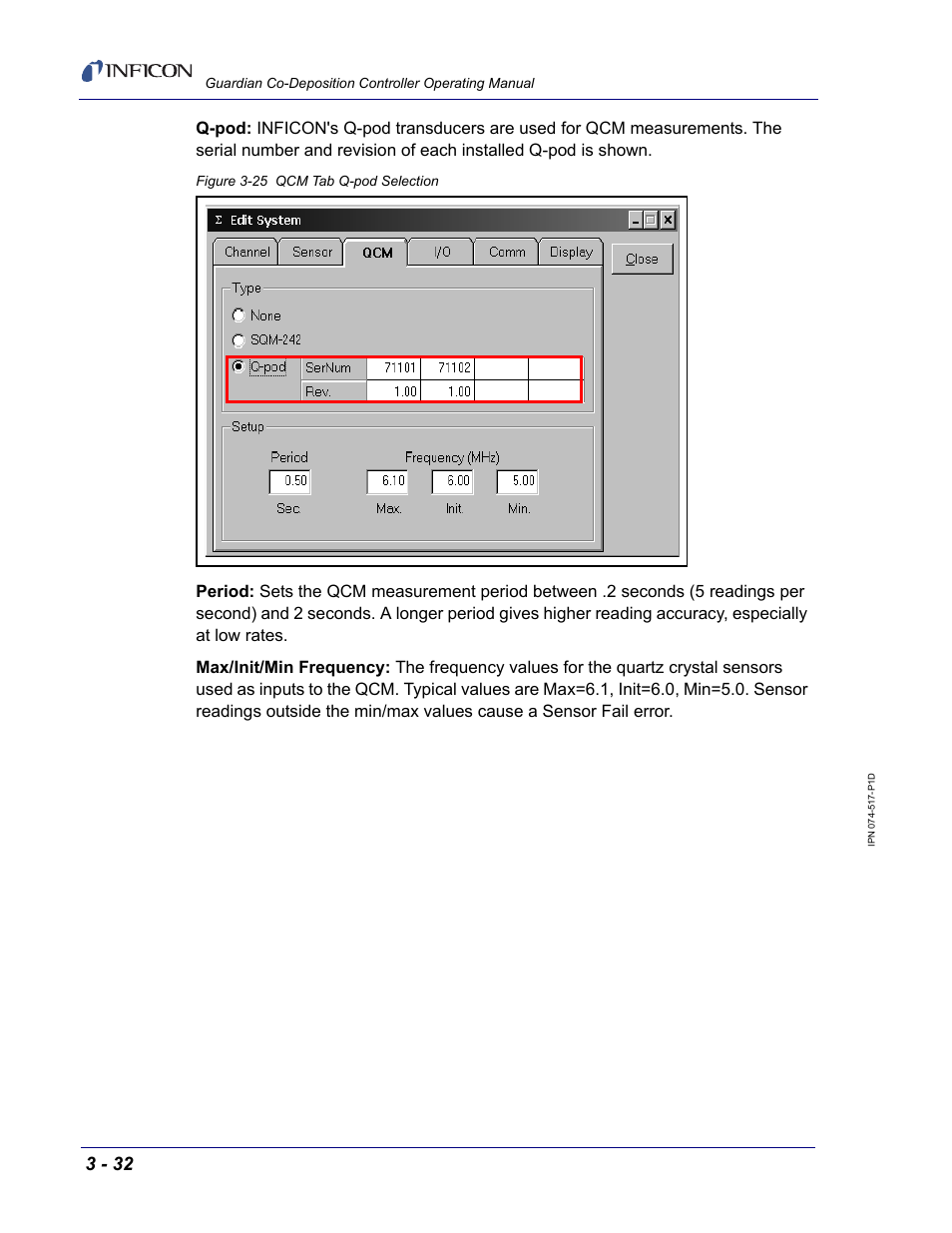 INFICON Guardian EIES Controller User Manual | Page 84 / 160