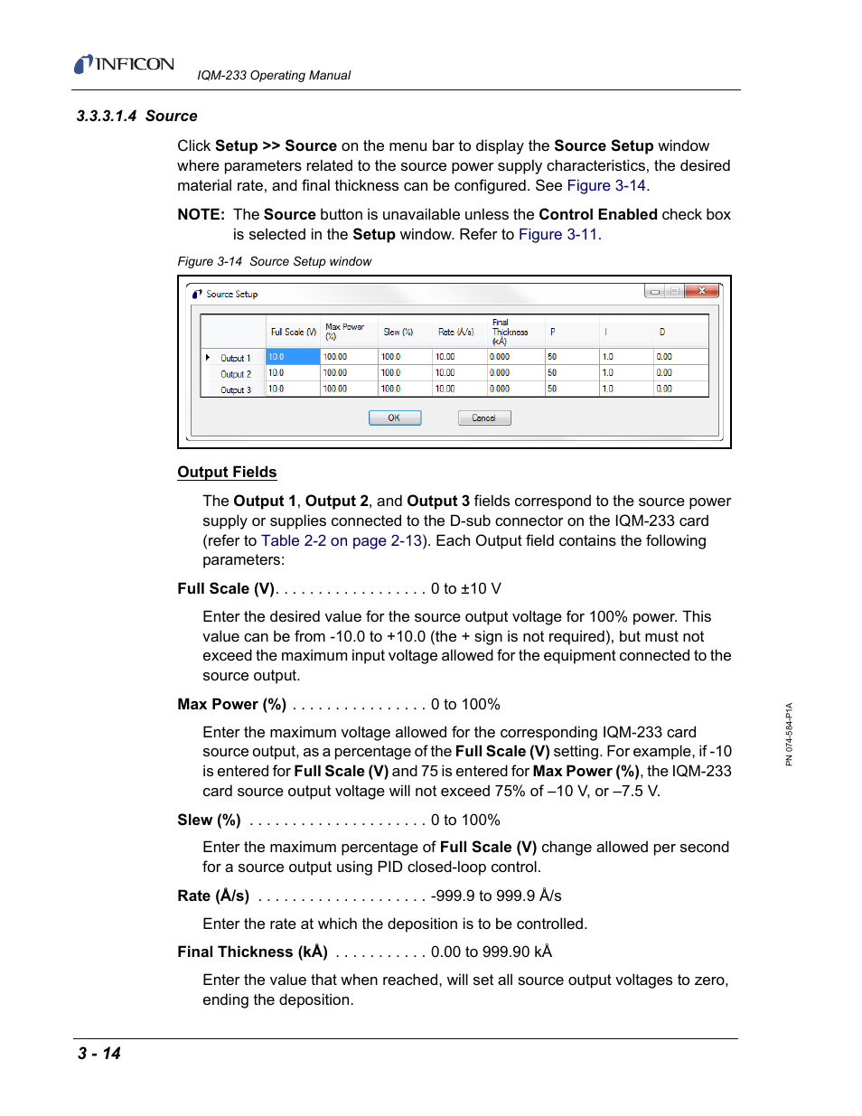 4 source, Section 3.3.3.1.4 | INFICON IQM-233 Thin Film Deposition Controller PCI-Express Card Operating Manual User Manual | Page 54 / 114