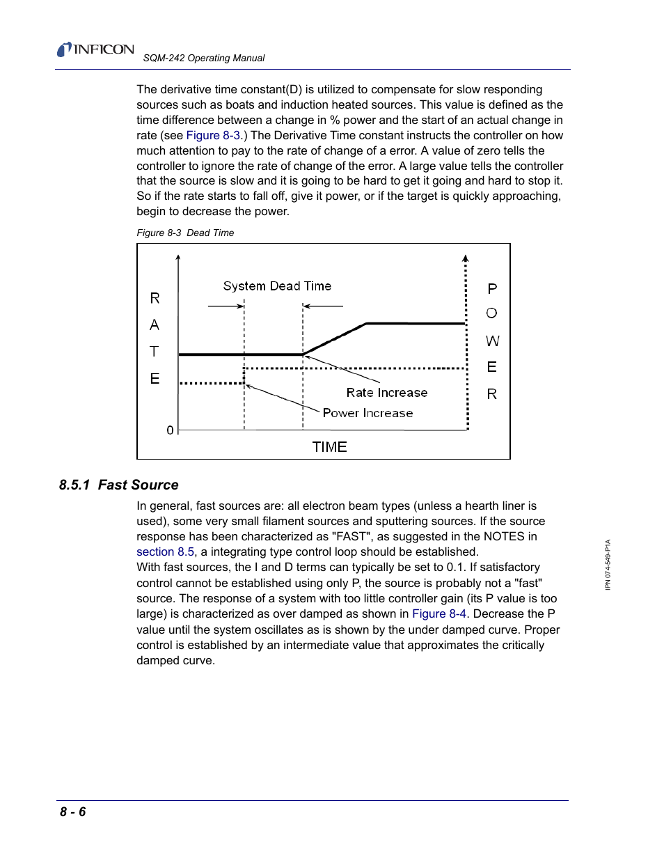 1 fast source | INFICON SQM-242 Thin Film Deposition Controller Card Operating Manual User Manual | Page 82 / 108