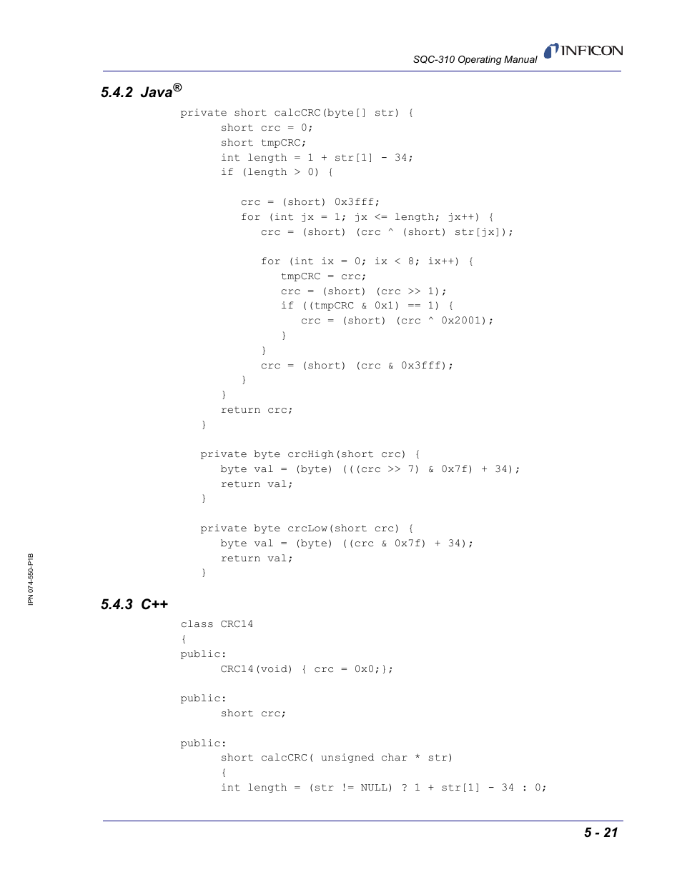 2 java | INFICON SQC-310 Thin Film Deposition Controller User Manual | Page 101 / 120