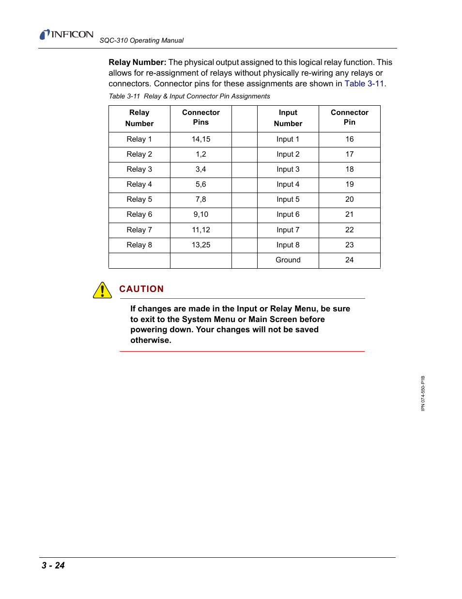 INFICON SQC-310 Thin Film Deposition Controller User Manual | Page 66 / 120