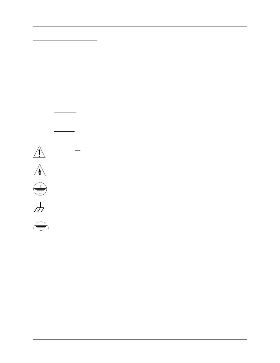 Safety information, Safety symbols | INFICON SQC-310 Thin Film Deposition Controller User Manual | Page 2 / 95