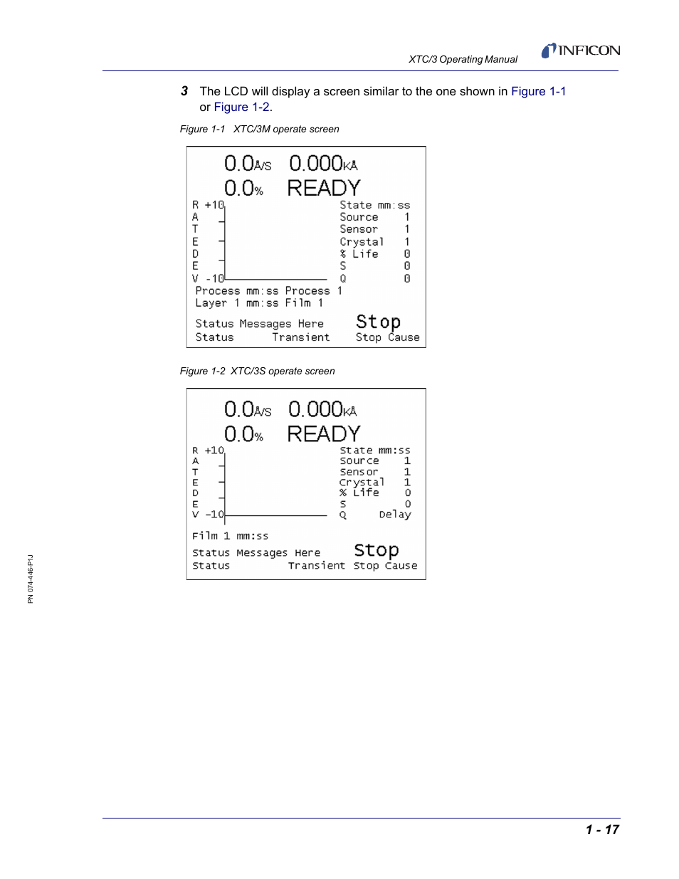 INFICON XTC/3 Thin Film Deposition Controller Operating Manual User Manual | Page 33 / 216