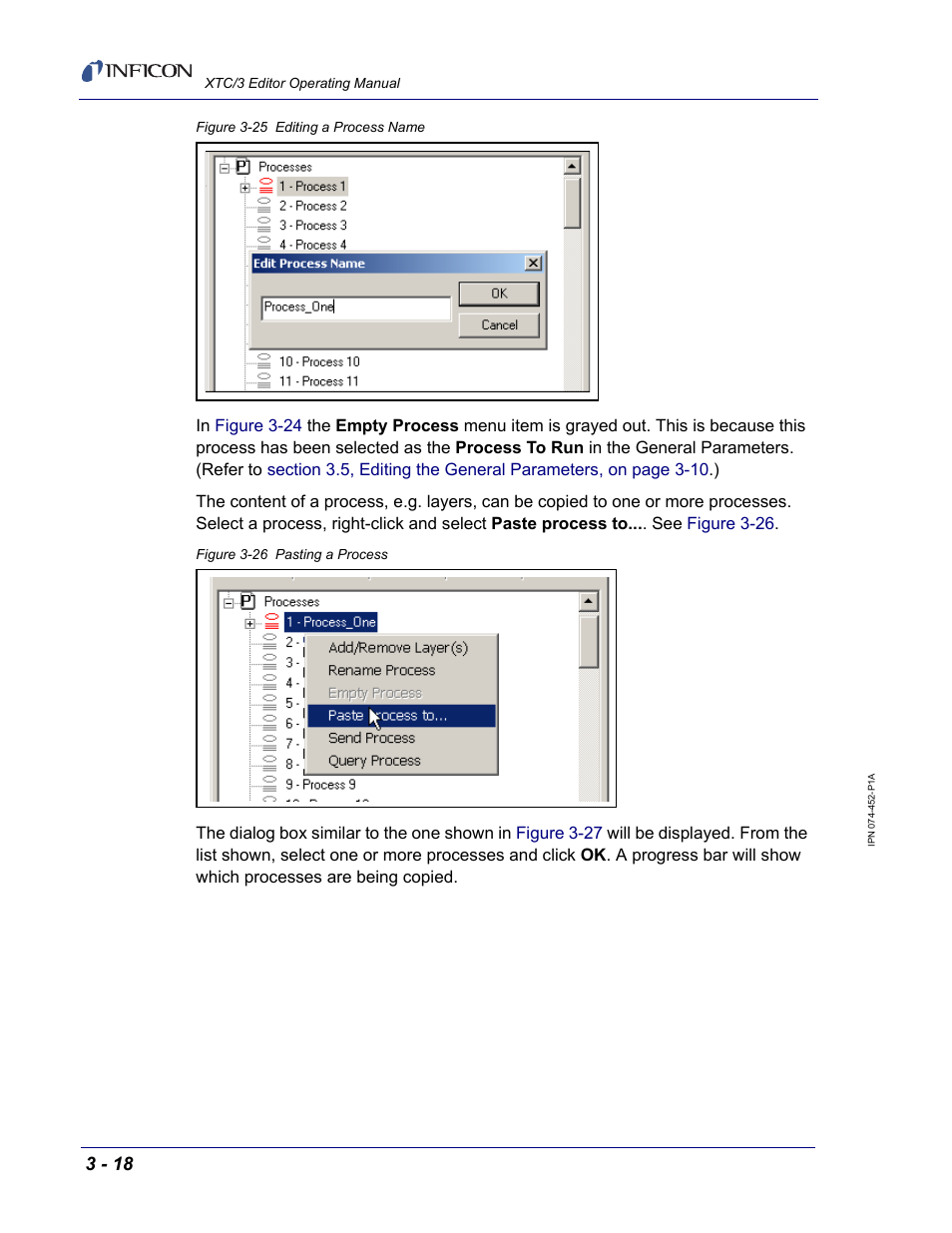 INFICON XTC/3 Thin Film Deposition Controller Software Editor Operating Manual User Manual | Page 60 / 80