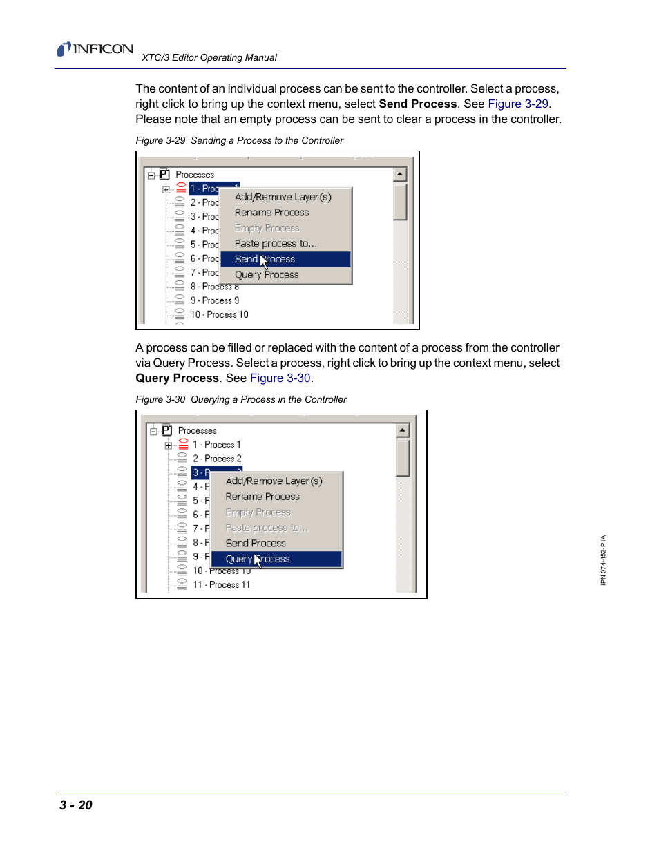 INFICON XTC/3 Thin Film Deposition Controller Software Editor Operating Manual User Manual | Page 62 / 80