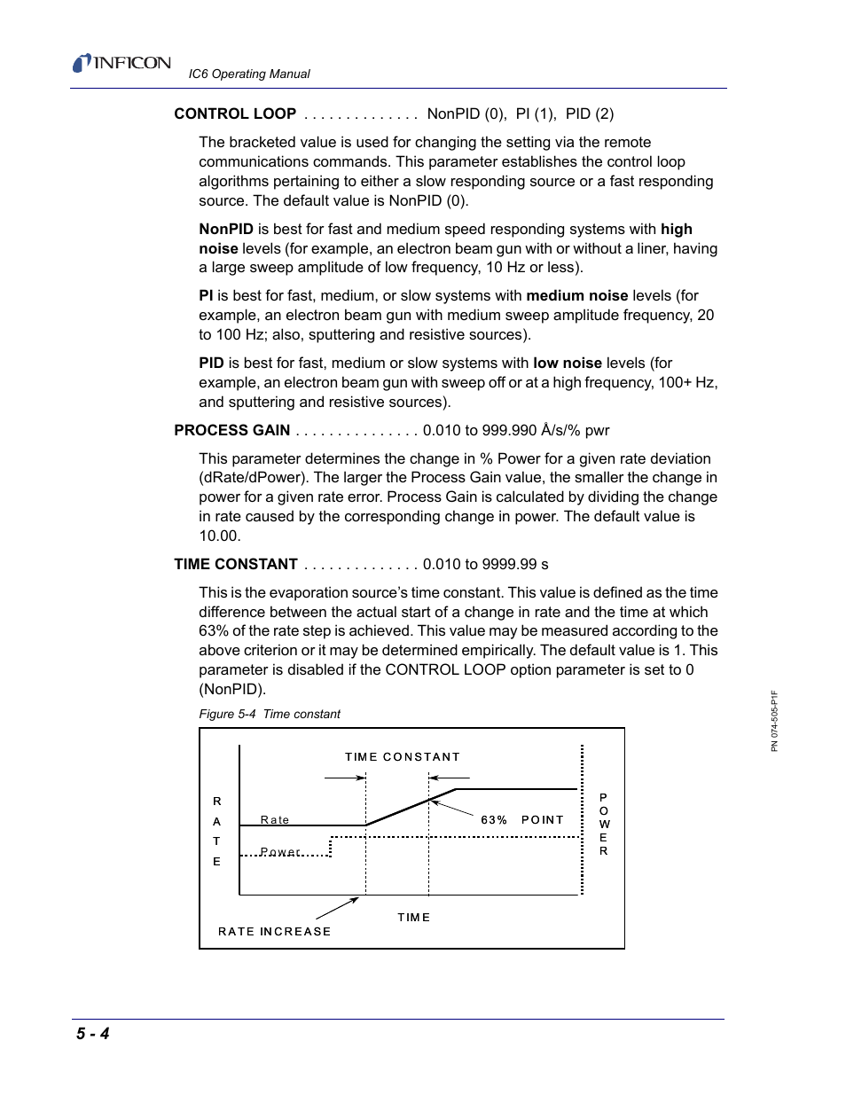 INFICON IC6 Thin Film Deposition Controller User Manual | Page 112 / 332