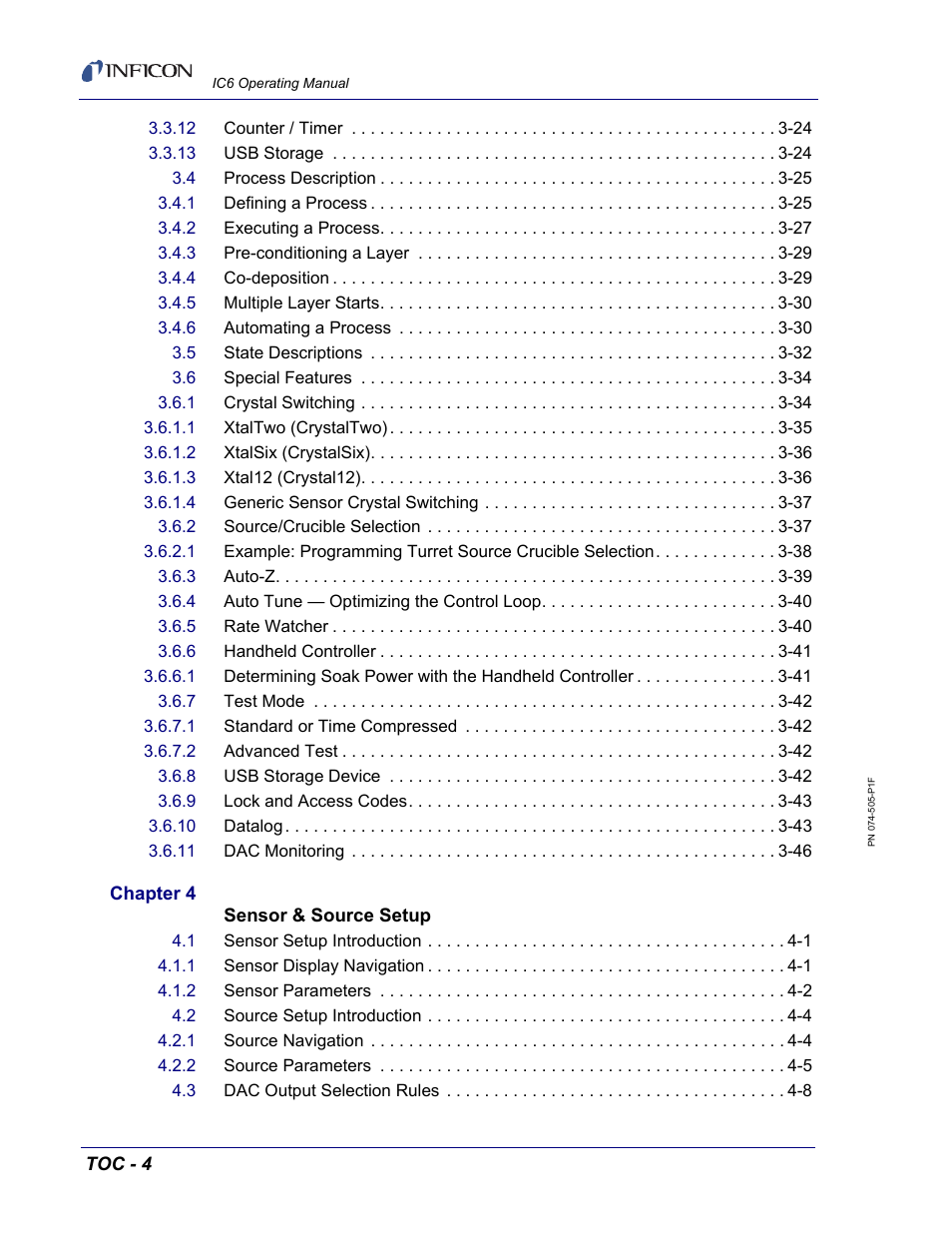 INFICON IC6 Thin Film Deposition Controller User Manual | Page 12 / 332