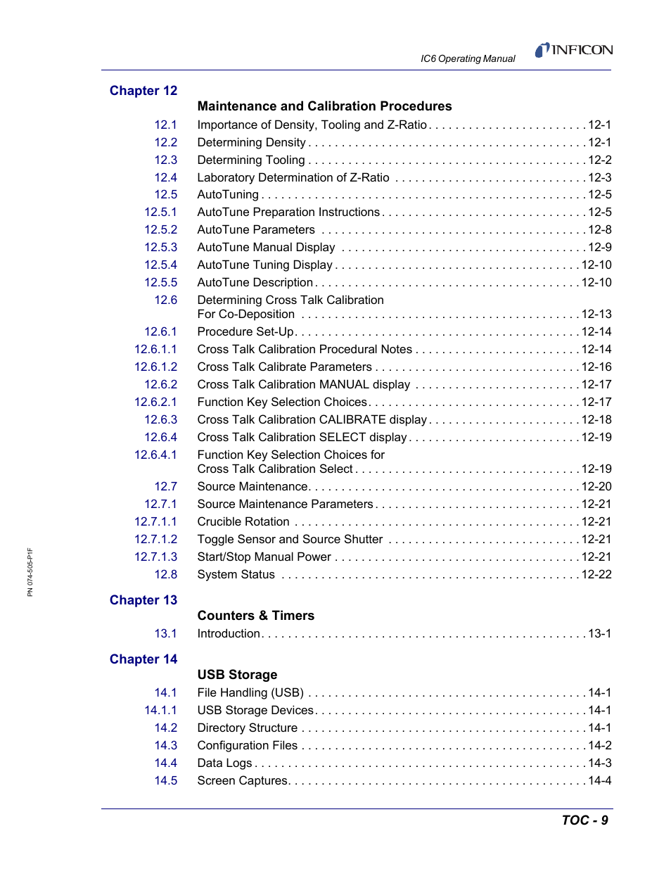 INFICON IC6 Thin Film Deposition Controller User Manual | Page 17 / 332
