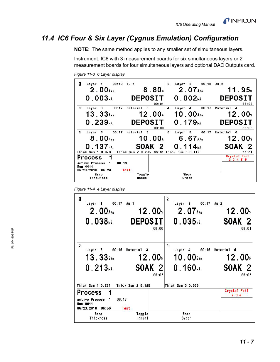 INFICON IC6 Thin Film Deposition Controller User Manual | Page 239 / 332