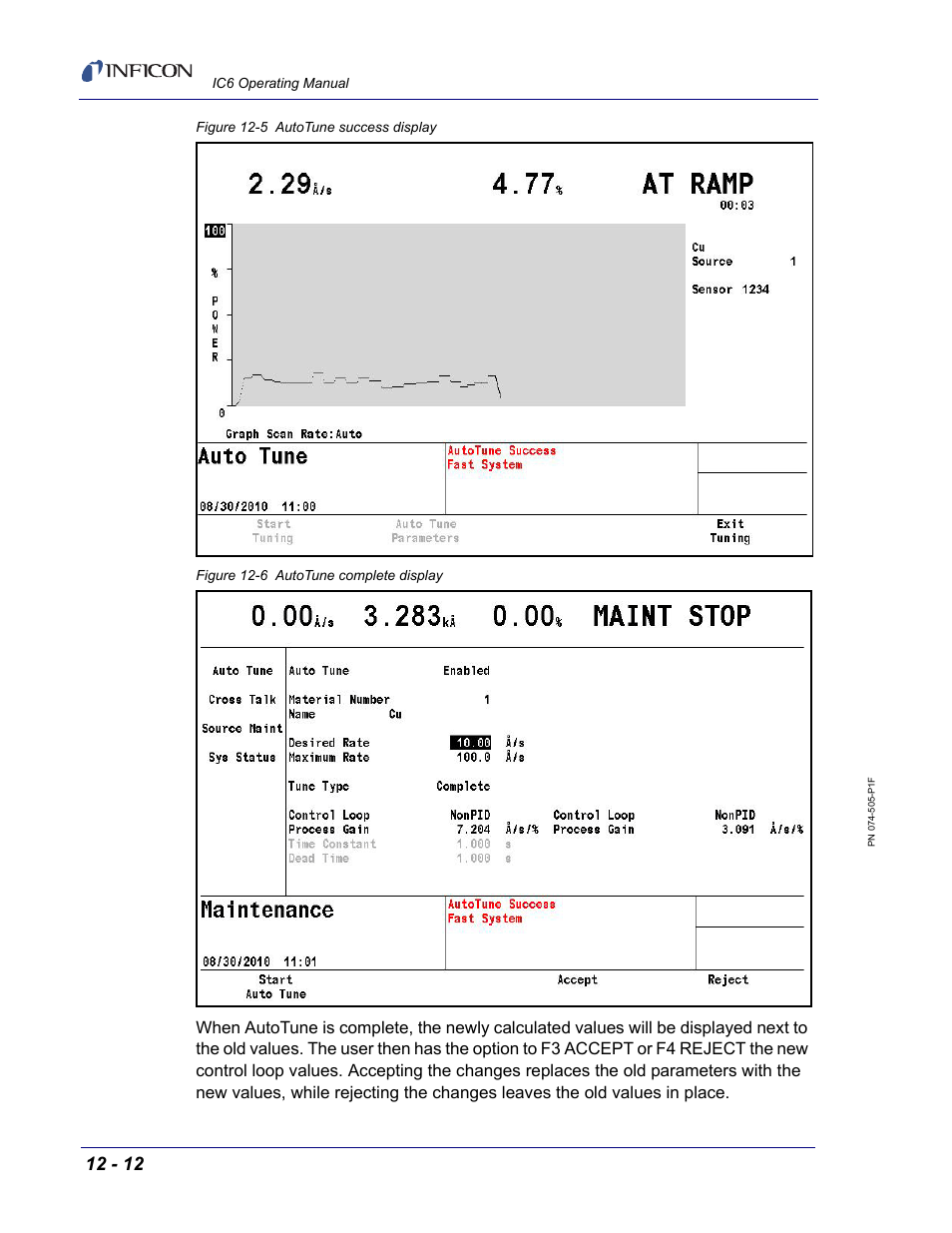 INFICON IC6 Thin Film Deposition Controller User Manual | Page 254 / 332