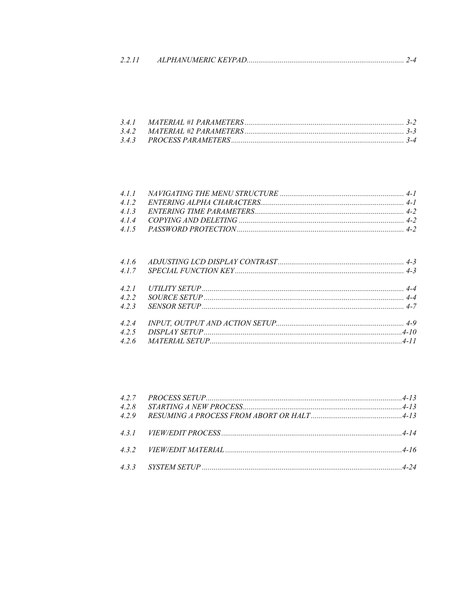INFICON MDC-260 Thin Film Deposition Controller User Manual | Page 12 / 208