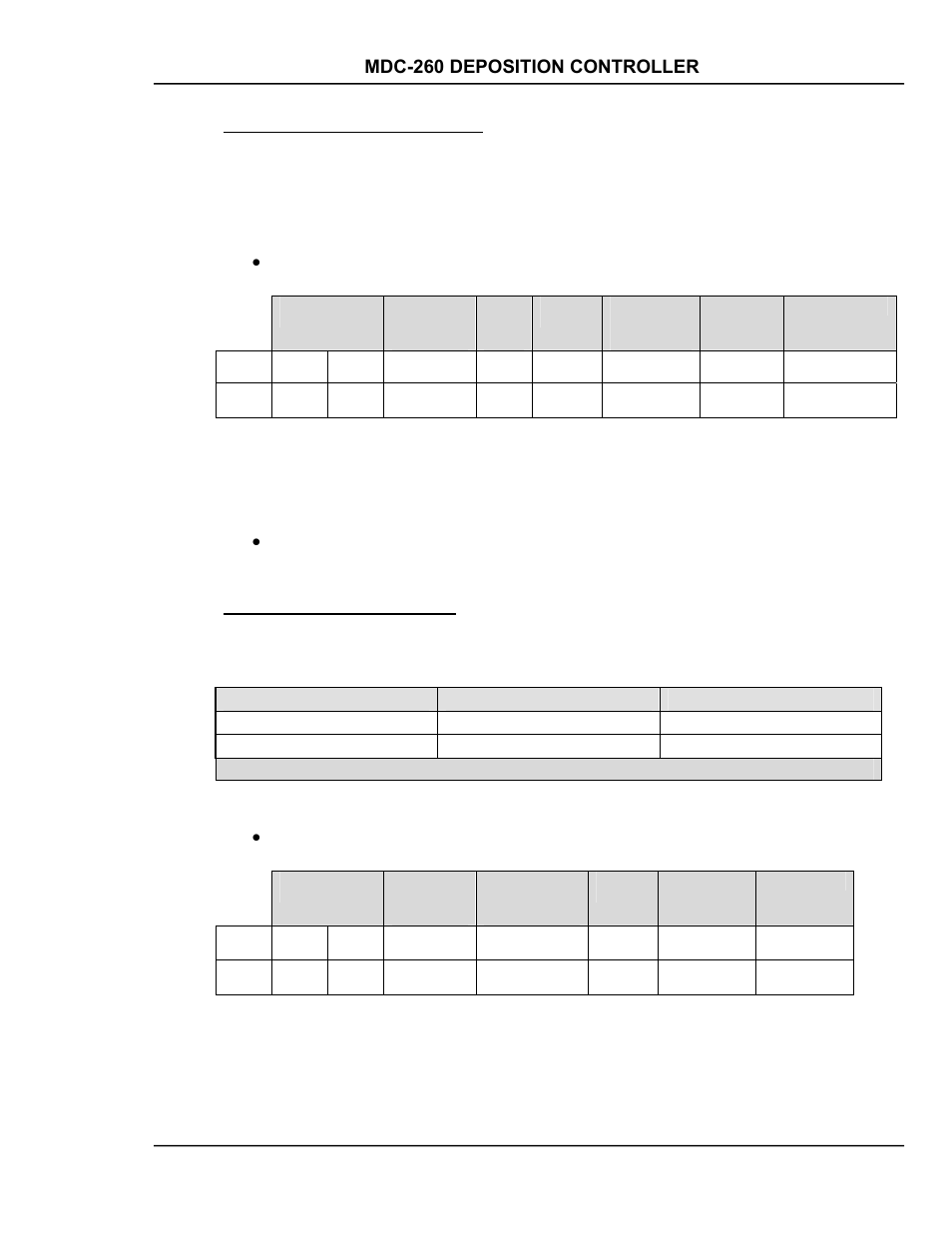 Code #25: receive output setup, Code #26: send action setup, Code #25: receive output setup -33 | Code #26: send action setup -33 | INFICON MDC-260 Thin Film Deposition Controller User Manual | Page 171 / 208