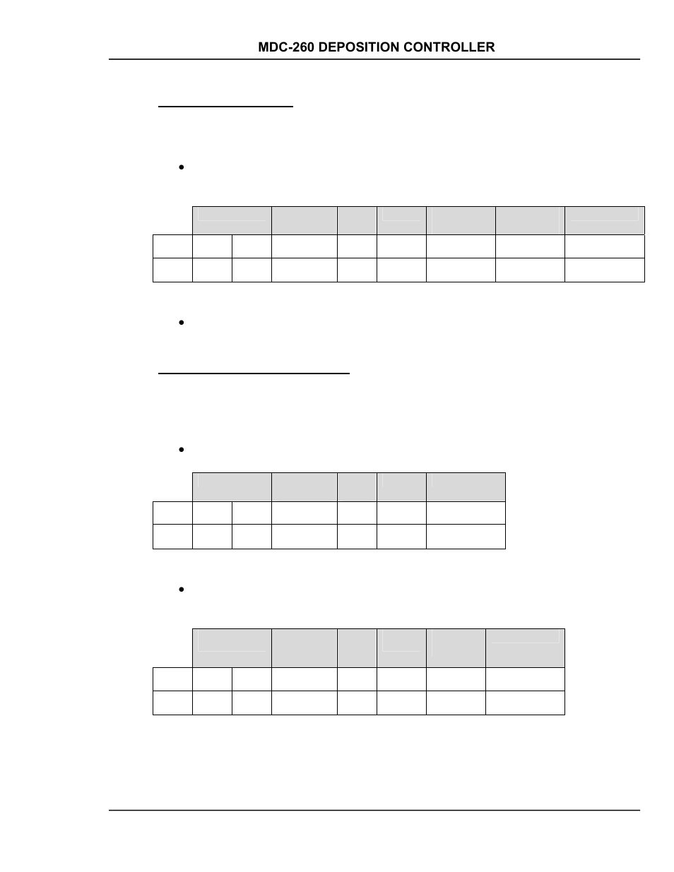 Code #29: start process, Code #30: send run-time values, Code #29: start process -39 | Code #30: send run-time values -39 | INFICON MDC-260 Thin Film Deposition Controller User Manual | Page 177 / 208
