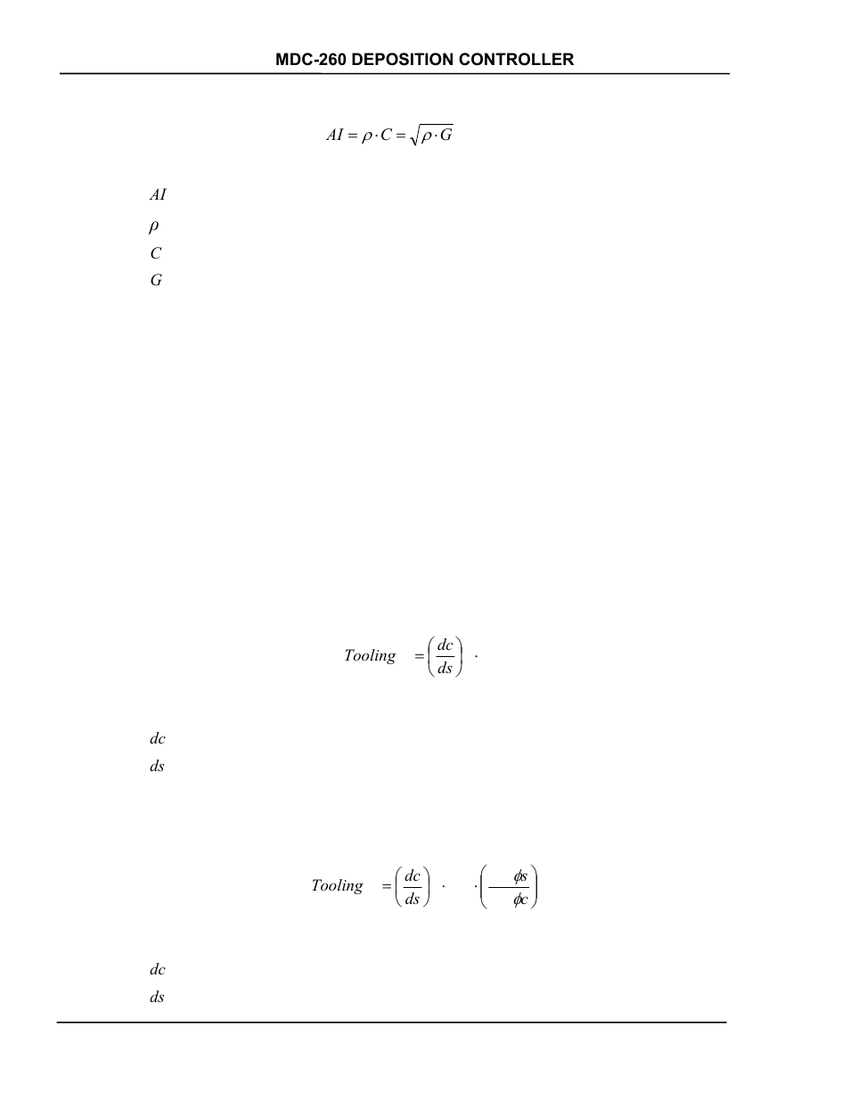 INFICON MDC-260 Thin Film Deposition Controller User Manual | Page 54 / 208