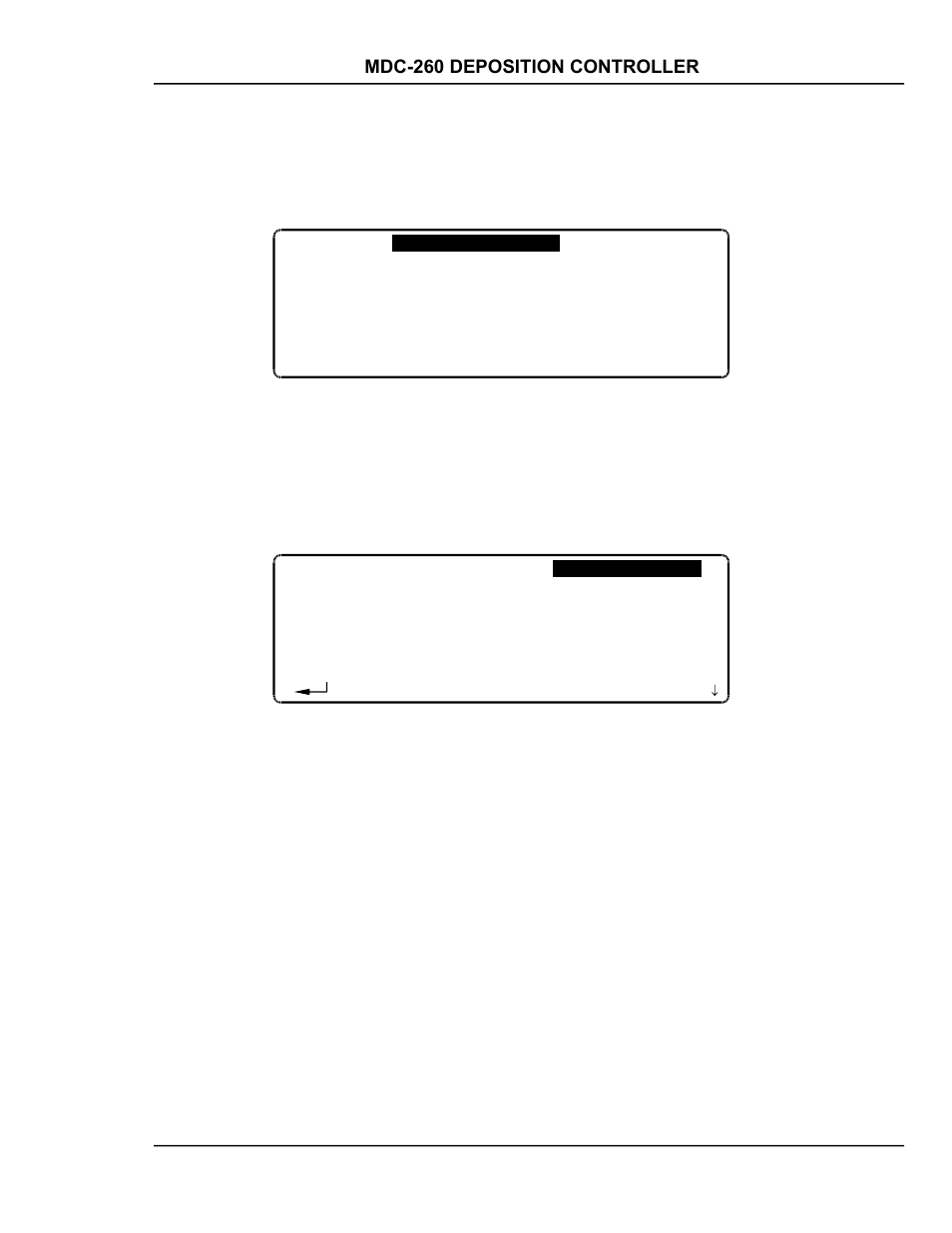 Figure 4-15 program action screen -33, Figure 4-16 select defined action screen -33 | INFICON MDC-260 Thin Film Deposition Controller User Manual | Page 69 / 208