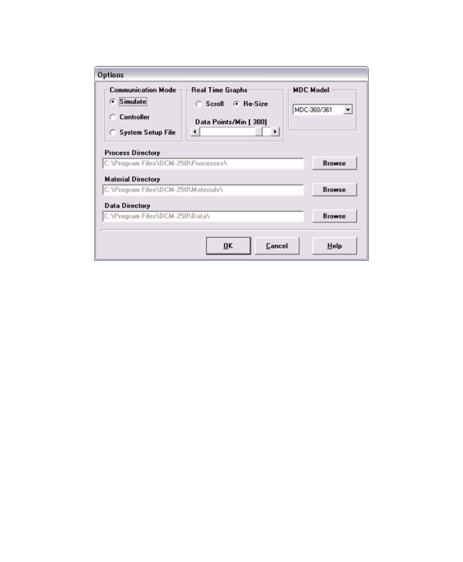 INFICON DCM-250 Deposition Control Monitor Software User Manual | Page 9 / 12