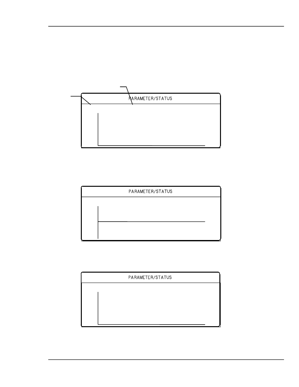 Status displays, Status displays -3, Figure 5-3 rate vs. time graph -3 | Figure 5-4 rate deviation vs. time graph -3, Figure 5-5 thickness vs. time graph -3 | INFICON MDC-360 Thin Film Deposition Controller User Manual | Page 77 / 173