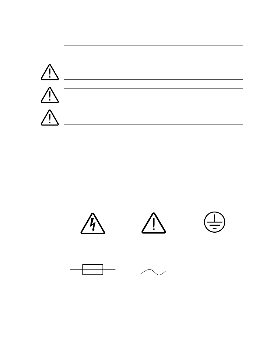 Safety terms and symbols | INFICON MDC-360C Thin Film Deposition Controller User Manual | Page 10 / 196