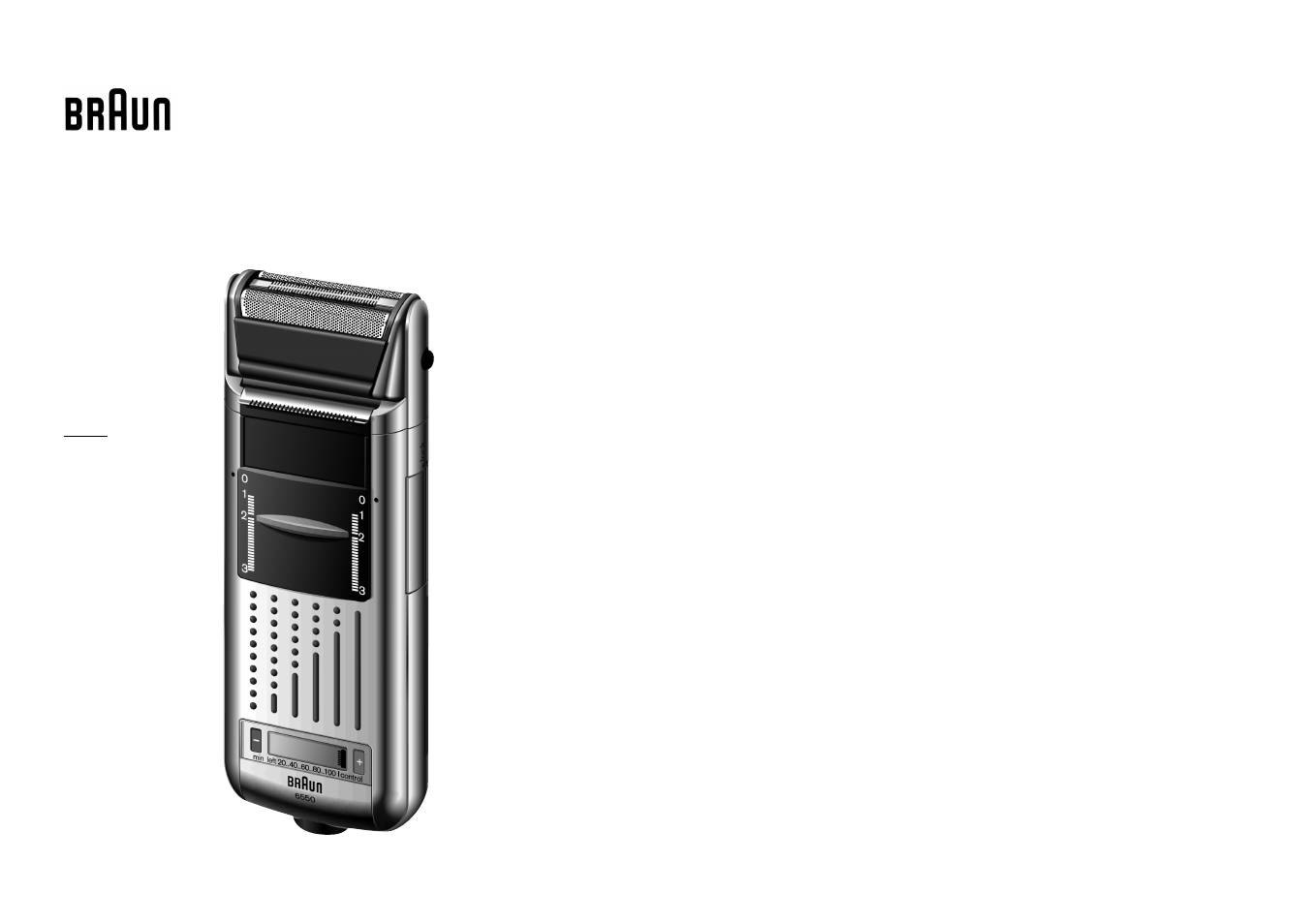Braun 6550 User Manual | 4 pages