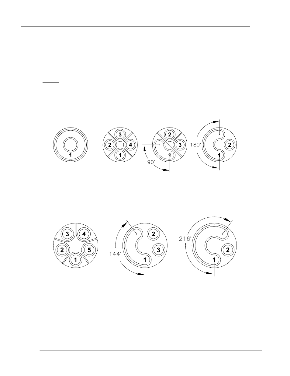 Configuration examples, 4 configuration, Examples -5 | Igure, Onfiguration, Xample, Osition, Rucibles | INFICON MPI-16 Crucible Indexer User Manual | Page 23 / 49