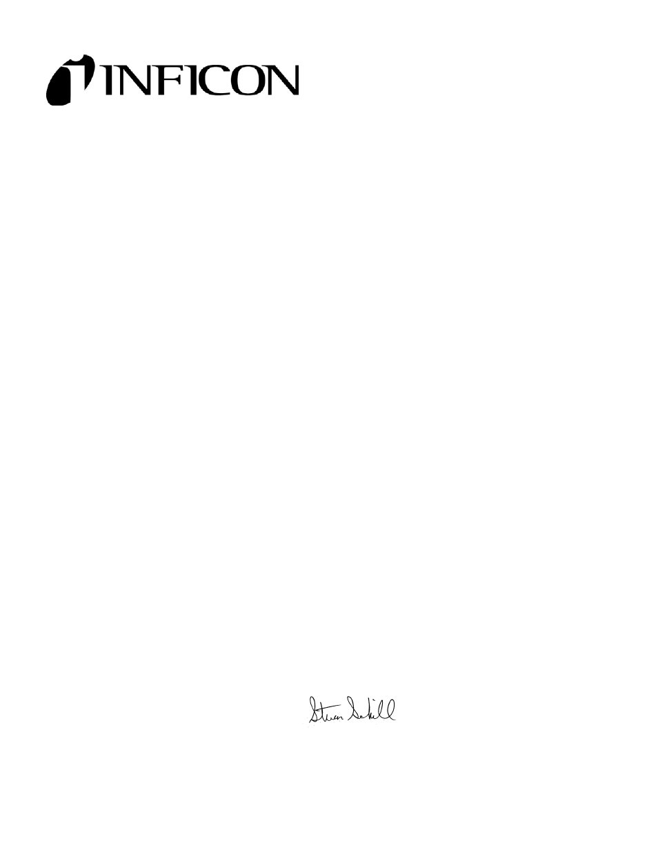 Declaration of conformity | INFICON Q-pod Thin Film Deposition Monitor User Manual | Page 5 / 72