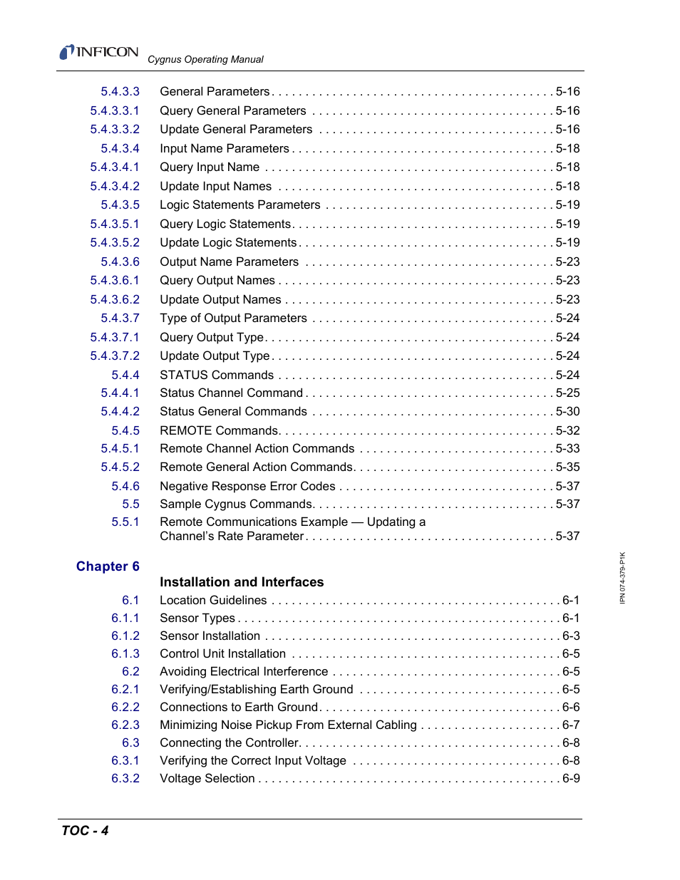 INFICON Cygnus Thin Film Deposition Controller User Manual | Page 12 / 228