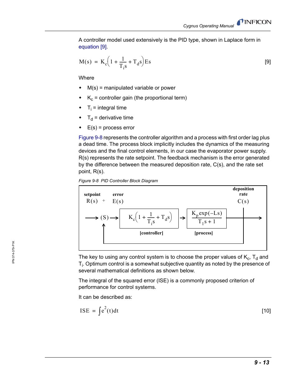 INFICON Cygnus Thin Film Deposition Controller User Manual | Page 211 / 228