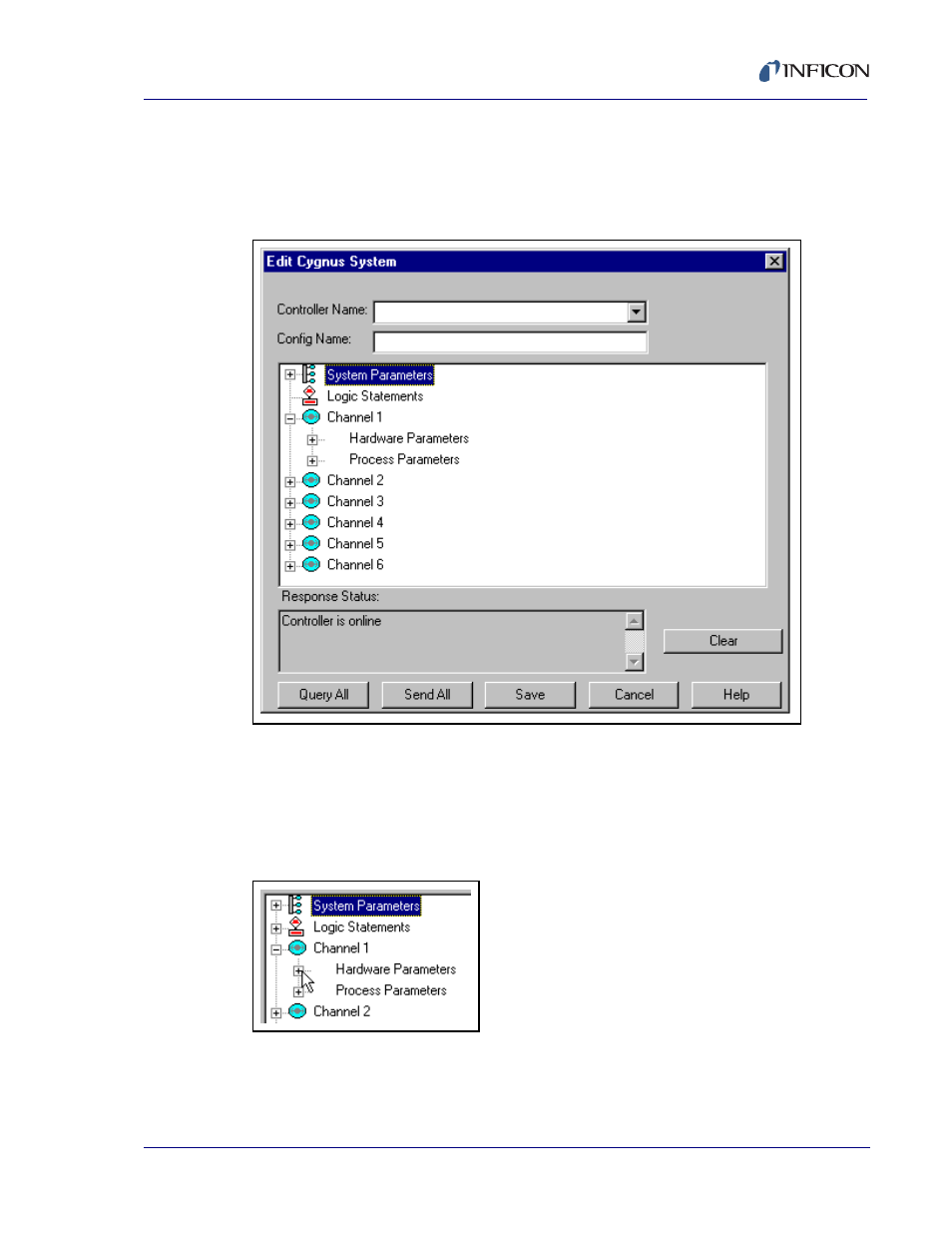 Layed (see, Figure 3-7 | INFICON Cygnus Editor Software Manual User Manual | Page 43 / 82