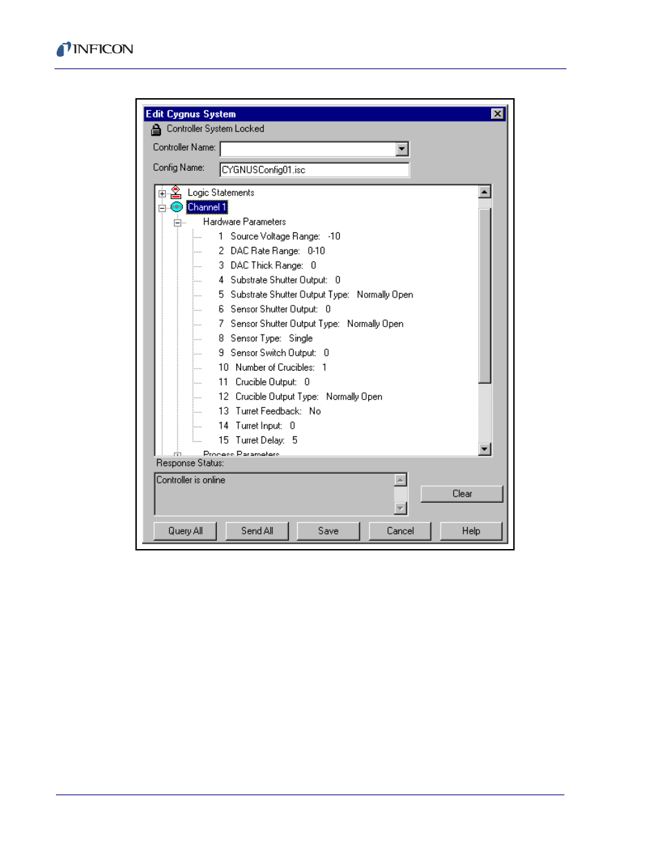 Figure 3-9 | INFICON Cygnus Editor Software Manual User Manual | Page 44 / 82