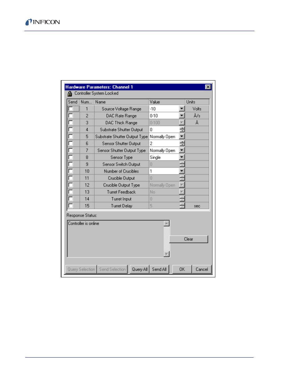 7 editing hardware parameters, Sis. see, Section 3.7, editing hardware | INFICON Cygnus Editor Software Manual User Manual | Page 60 / 82