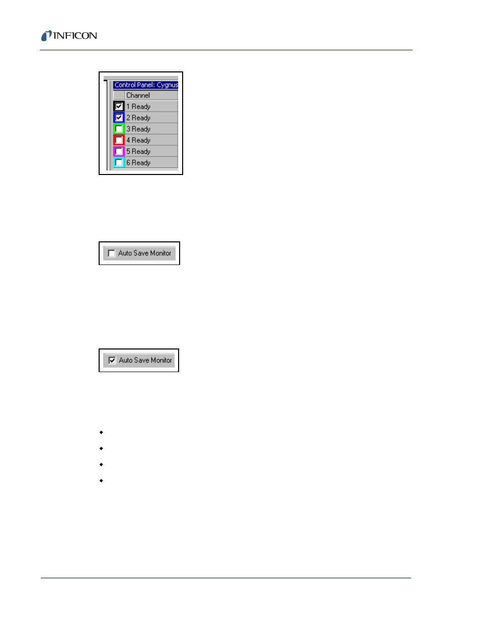 2 saving data, Shown in, Figure 4-4 | INFICON Cygnus Editor Software Manual User Manual | Page 66 / 82