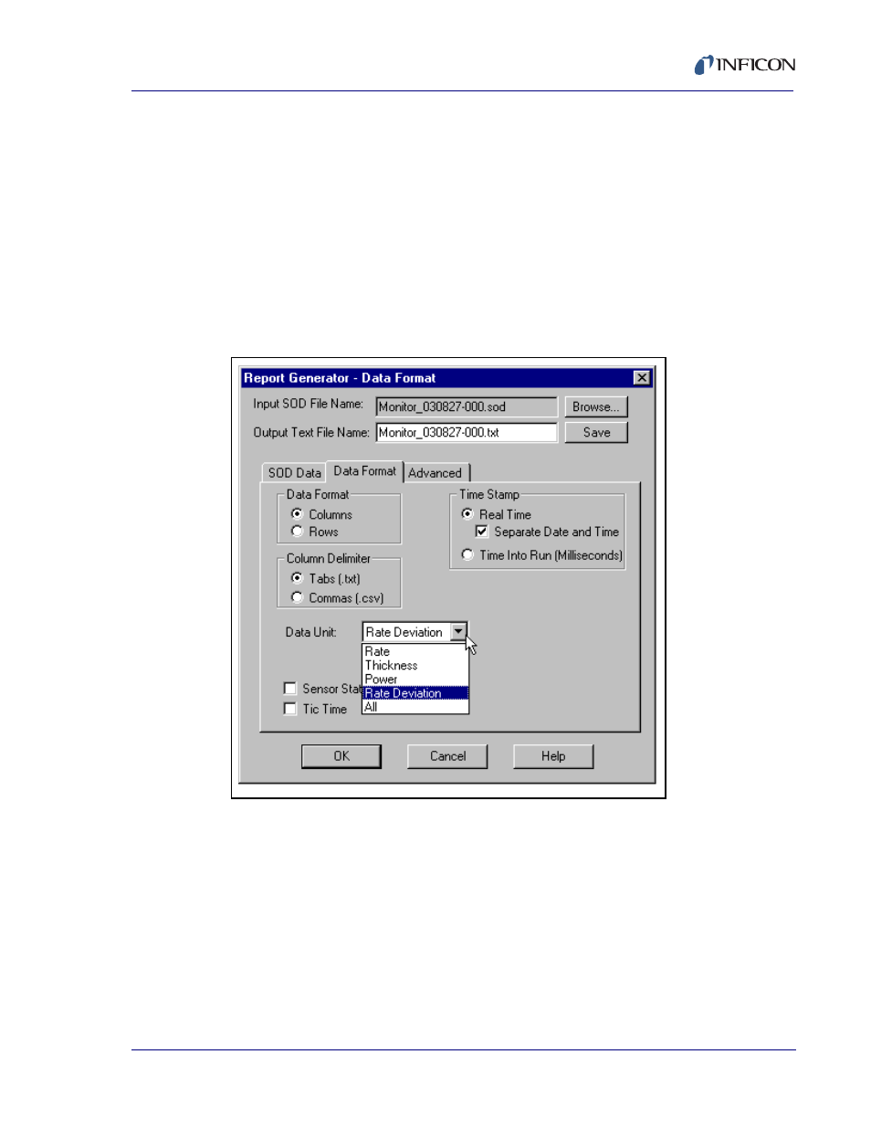 Refer to | INFICON Cygnus Editor Software Manual User Manual | Page 75 / 82