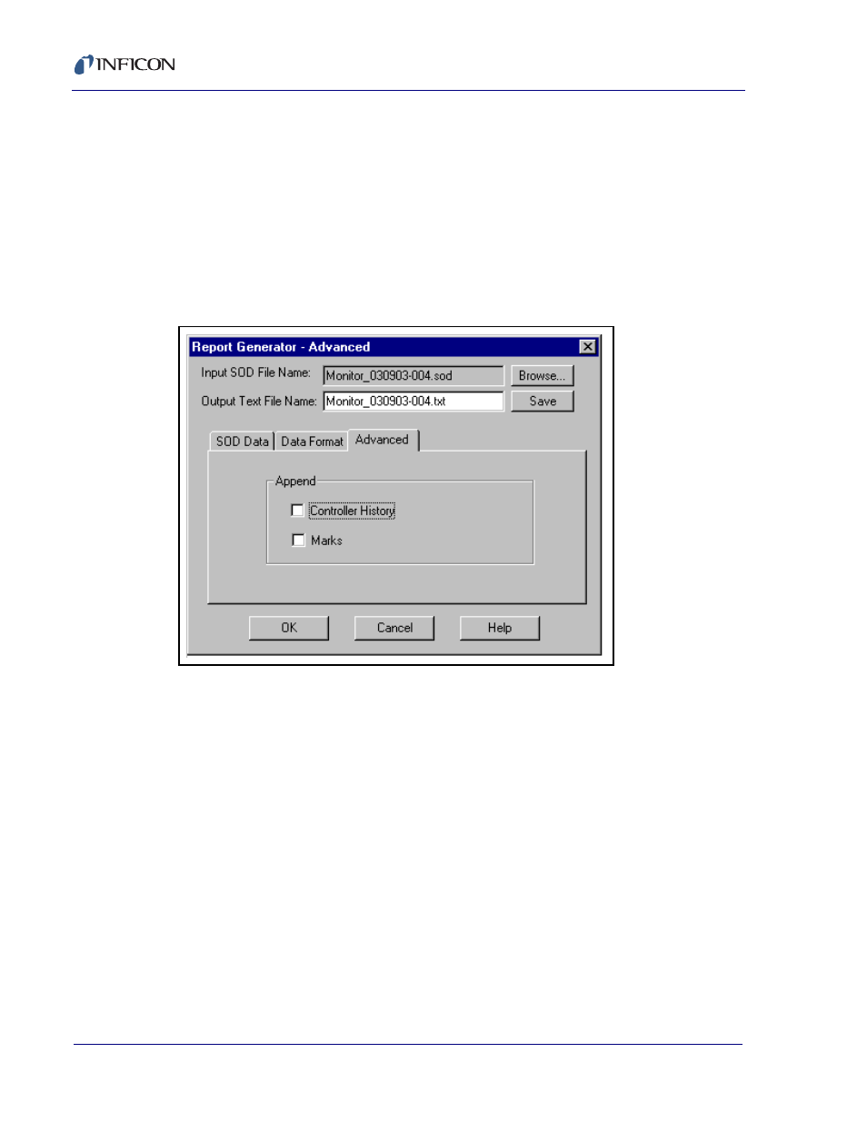 INFICON Cygnus Editor Software Manual User Manual | Page 76 / 82