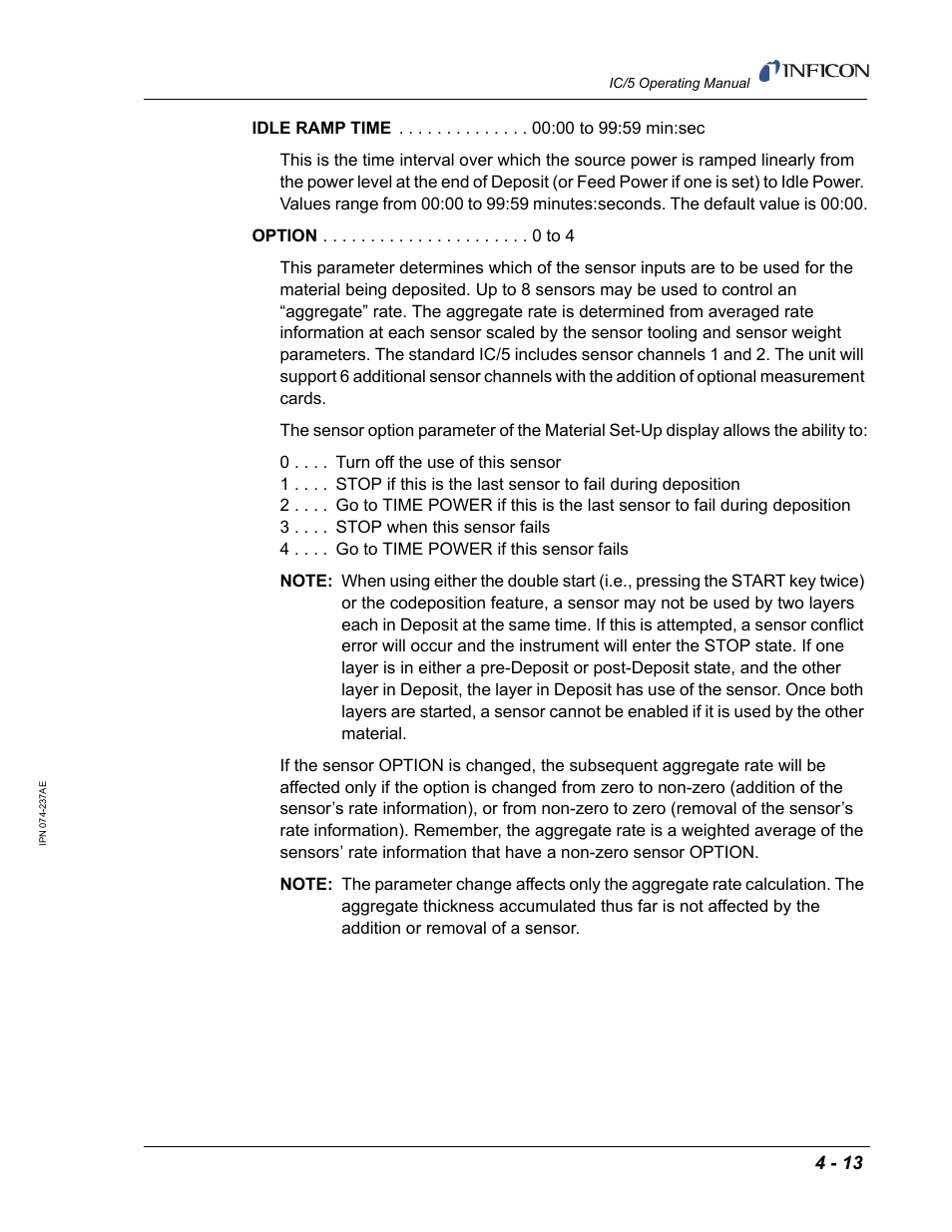 INFICON IC/5 Thin Film Deposition Controller User Manual | Page 107 / 312