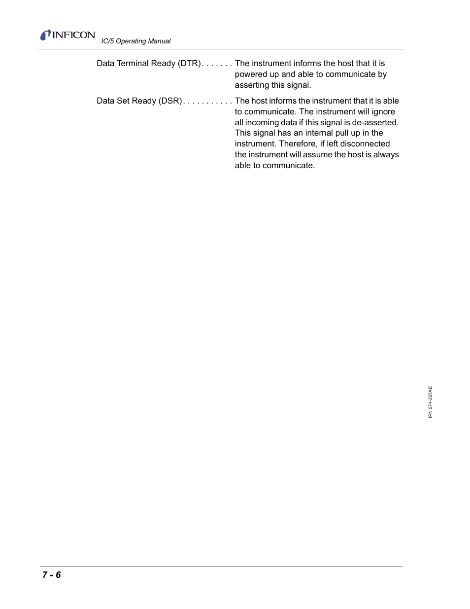 INFICON IC/5 Thin Film Deposition Controller User Manual | Page 148 / 312