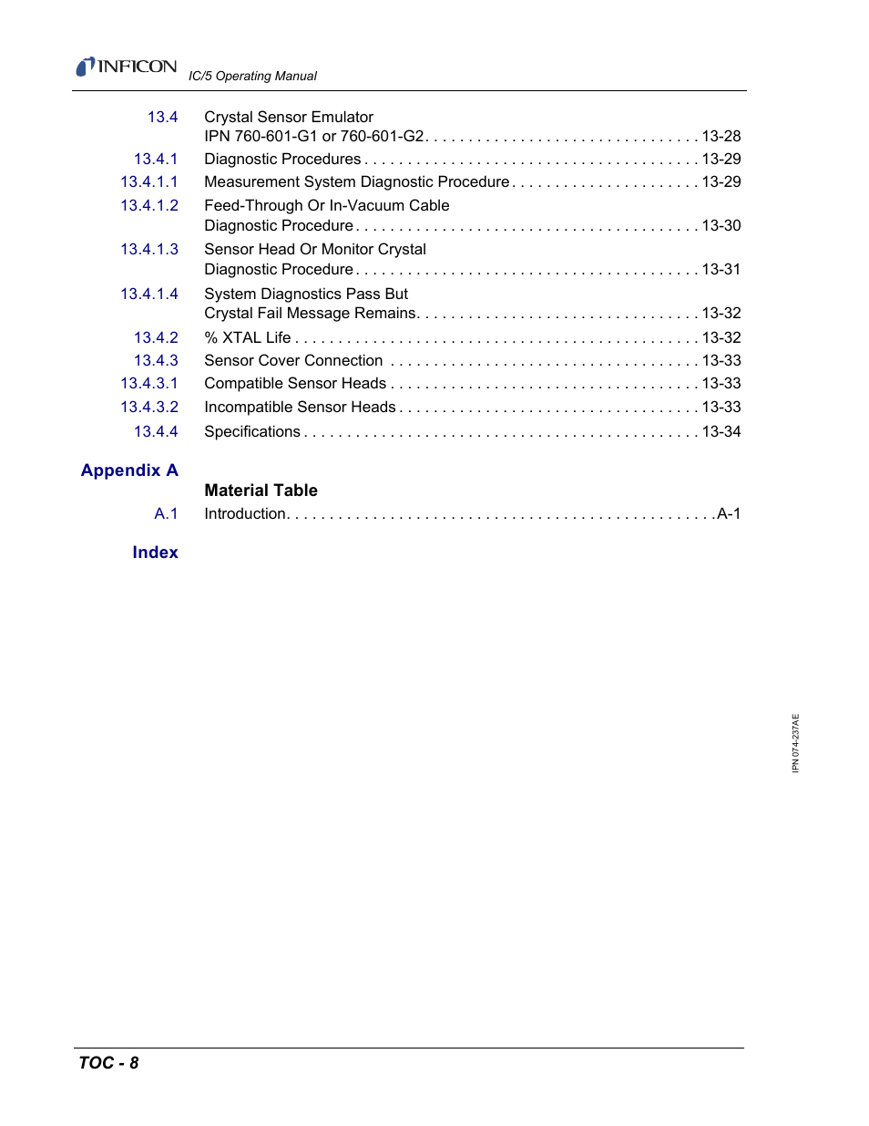 INFICON IC/5 Thin Film Deposition Controller User Manual | Page 16 / 312